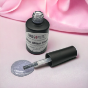 Silber Glitter Finish | 10ml ohne Schwitzschicht